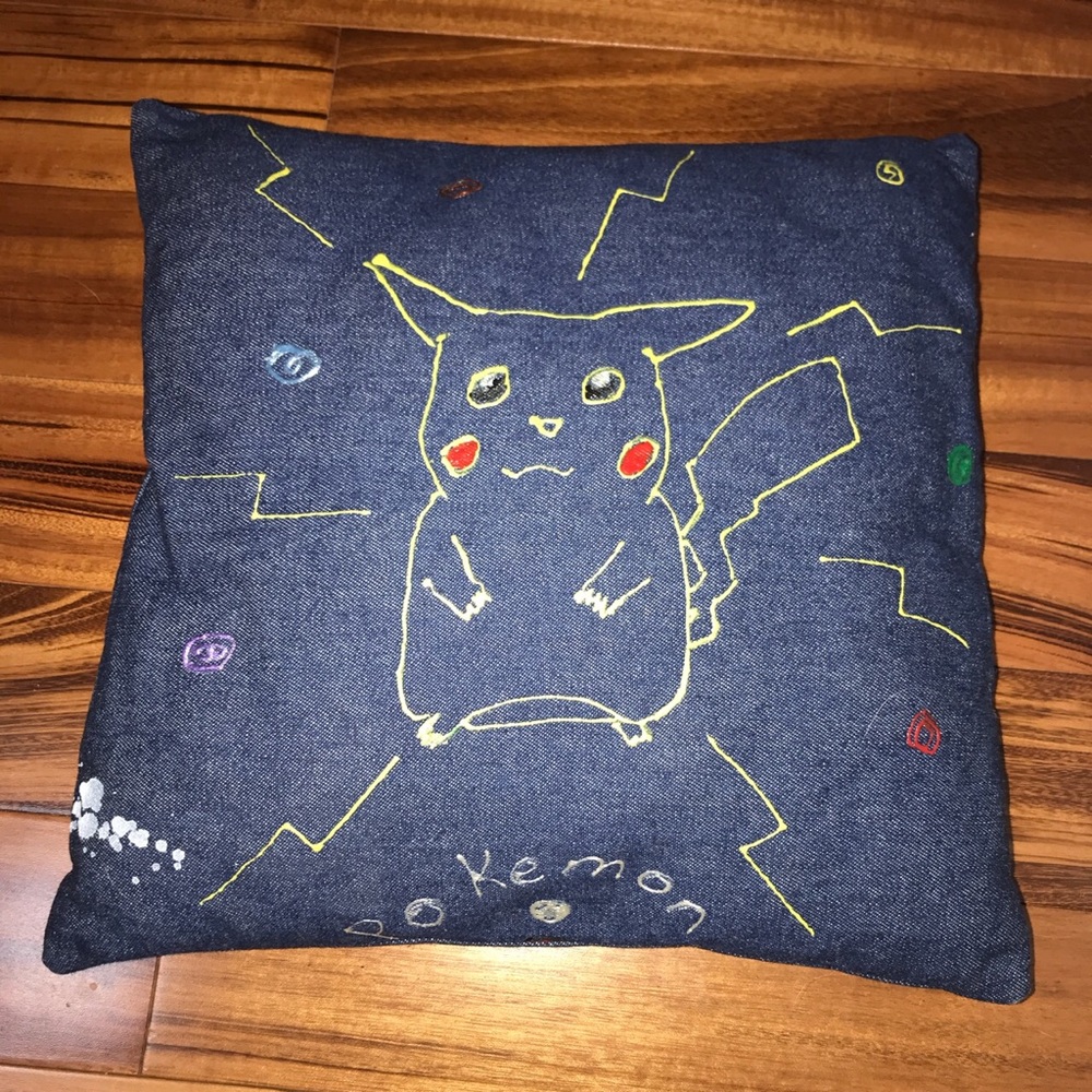 Homemade Pokémon cushion